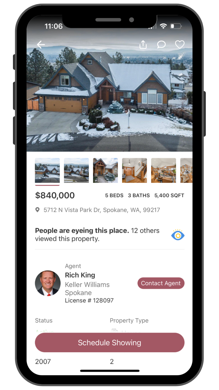 Selling Spokane App Rich King Real Estate