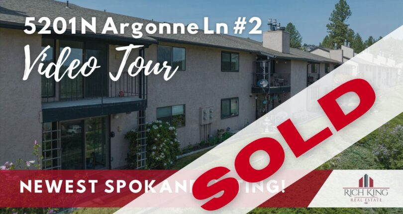SOLD: Virtual Tour – 5201 N Argonne Ln #2, Spokane