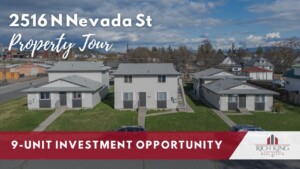 Just Listed: 9-Unit Income Property Near Gonzaga University at 2516 N Nevada St.
