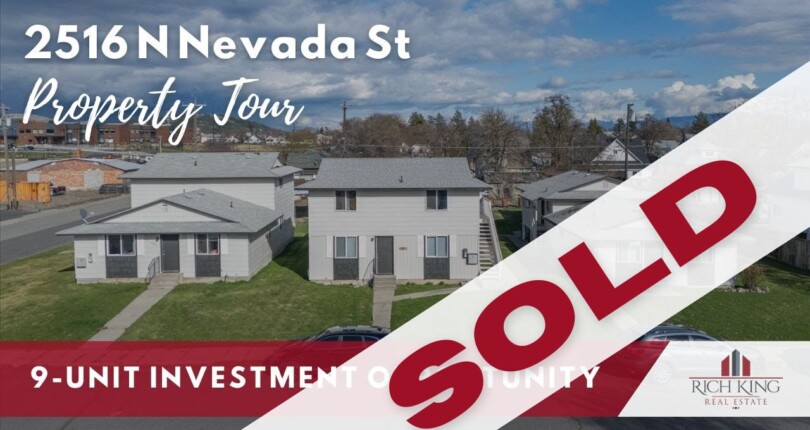 Just Listed: 9-Unit Income Property Near Gonzaga University at 2516 N Nevada St.