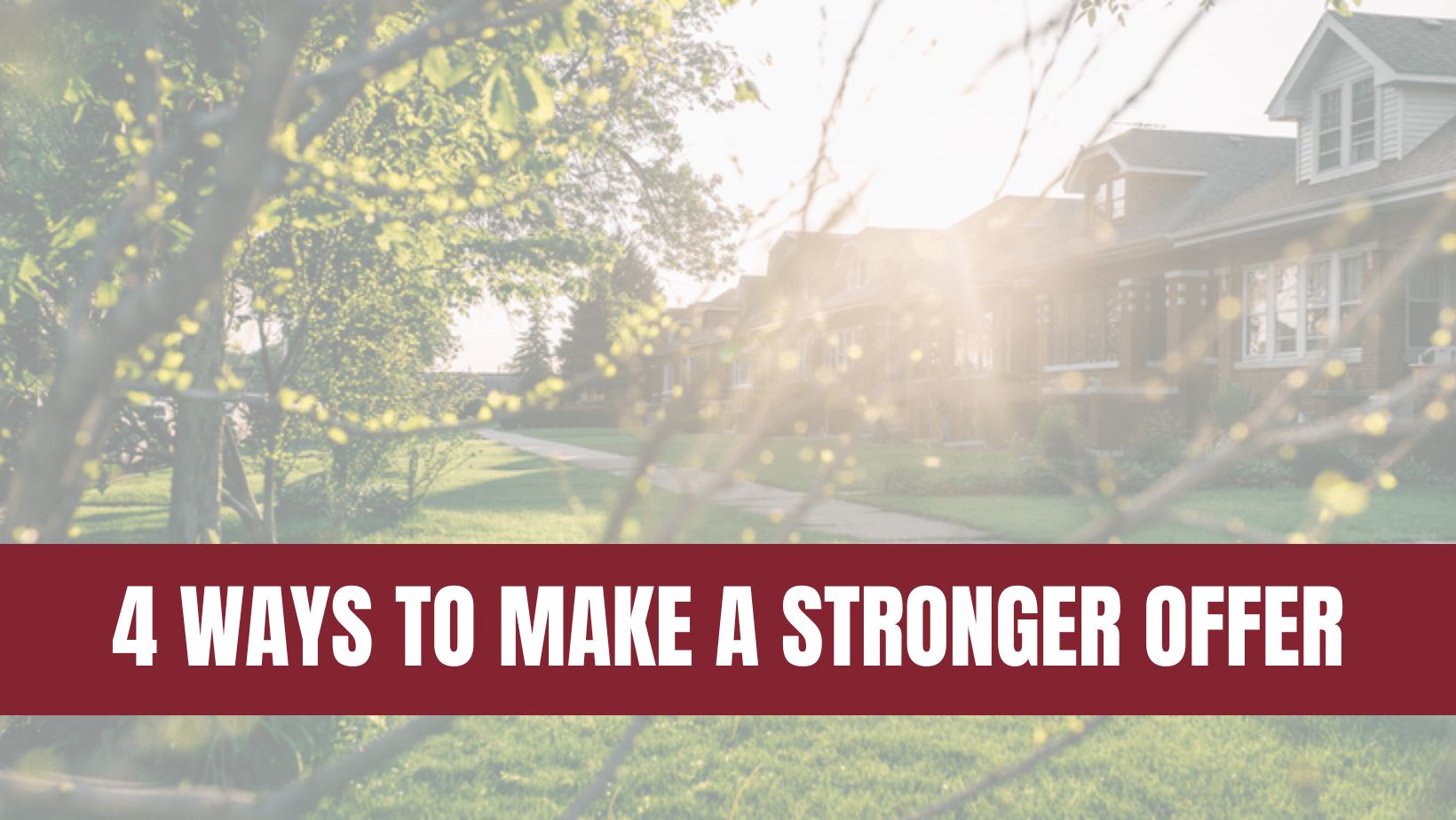 4 Ways To Give Your Offer an Edge This Spring