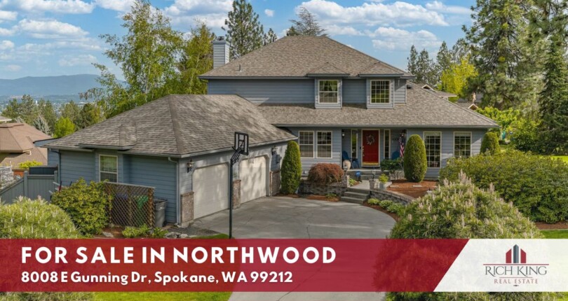 FOR SALE: Northwood View-Home at 8008 E Gunning Dr, Spokane, WA 99212