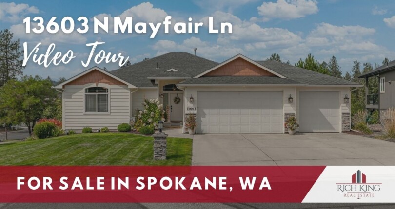 FOR SALE: Gated 4 Bedroom Home in Mead! 13603 N Mayfair Ln, Spokane, WA 99208